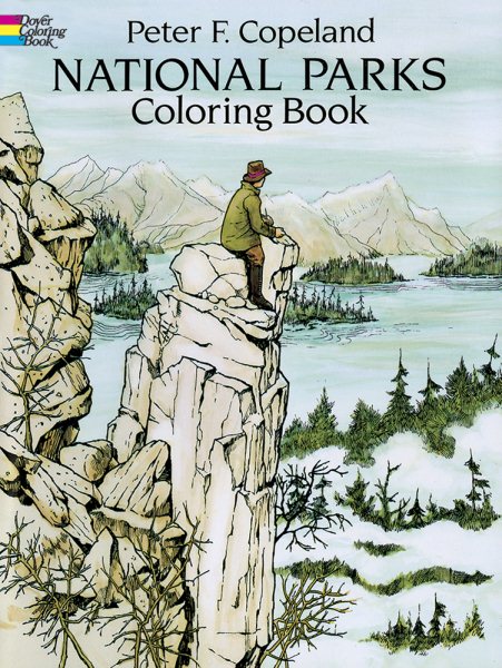 National Parks Coloring Book (Dover Nature Coloring Book) cover