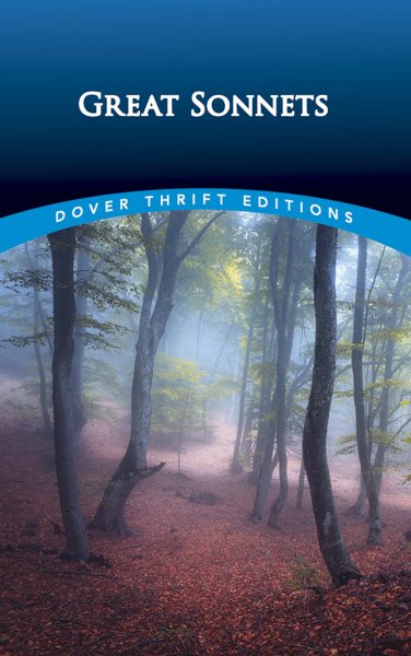Great Sonnets (Dover Thrift Editions)