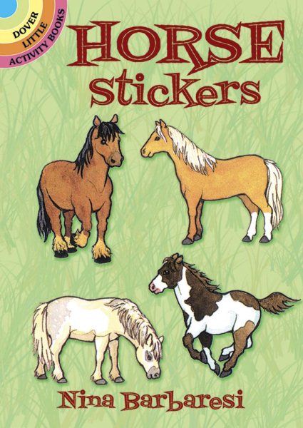 Horse Stickers (Dover Little Activity Books Stickers) cover