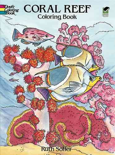 Coral Reef Coloring Book (Dover Nature Coloring Book) cover