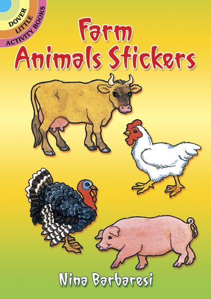Farm Animals Stickers (Dover Little Activity Books Stickers) cover