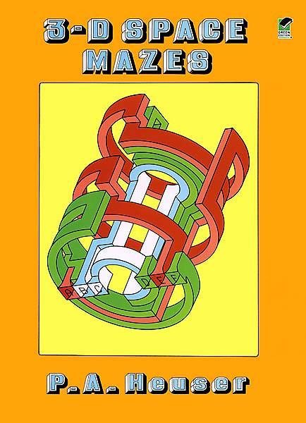 3-D Space Mazes (Dover Children's Activity Books)