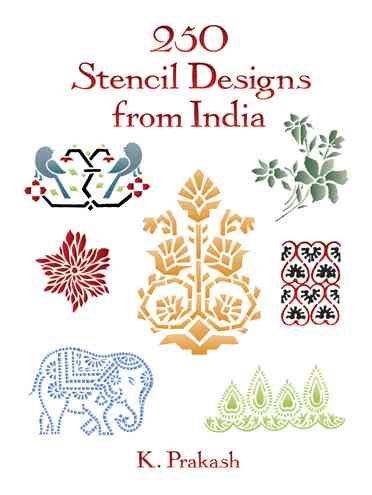 250 Stencil Designs from India (Dover Pictorial Archive) cover