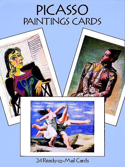 Picasso Paintings Cards: 24 Ready-to-Mail Cards (Dover Postcards) cover
