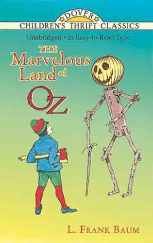 The Marvelous Land of Oz (Dover Children's Thrift Classics) cover