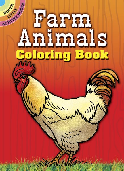 Farm Animals Coloring Book (Dover Little Activity Books) cover