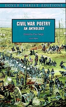 Civil War Poetry (Dover Thrift Editions) cover