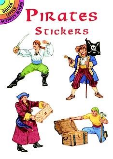 Pirates Stickers (Dover Little Activity Books Stickers) cover