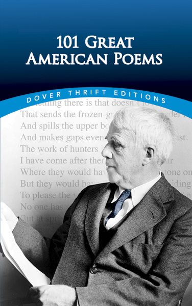 101 Great American Poems (Dover Thrift Editions) cover