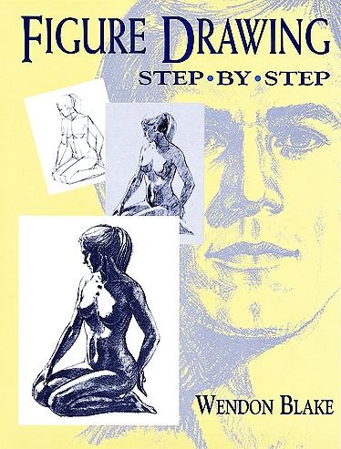 Figure Drawing Step by Step (Dover Art Instruction) cover