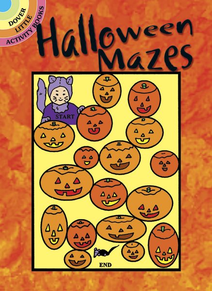 Halloween Mazes (Dover Little Activity Books) cover