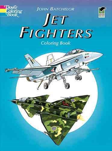 Jet Fighters Coloring Book cover