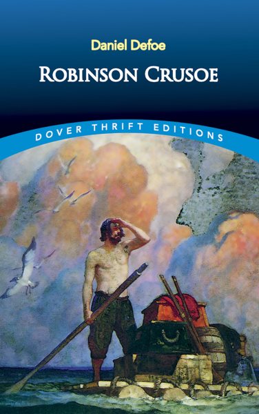 Robinson Crusoe (Dover Thrift Editions) cover