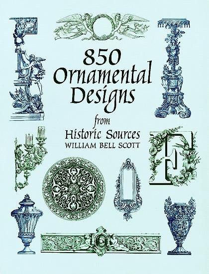 850 Ornamental Designs (Dover Pictorial Archive Series) cover