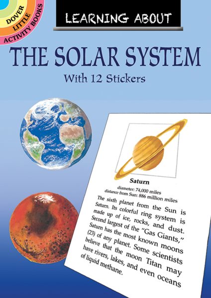 Learning About the Solar System (Dover Little Activity Books) cover