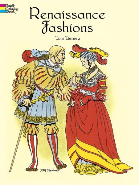 Renaissance Fashions (Dover Fashion Coloring Book) cover
