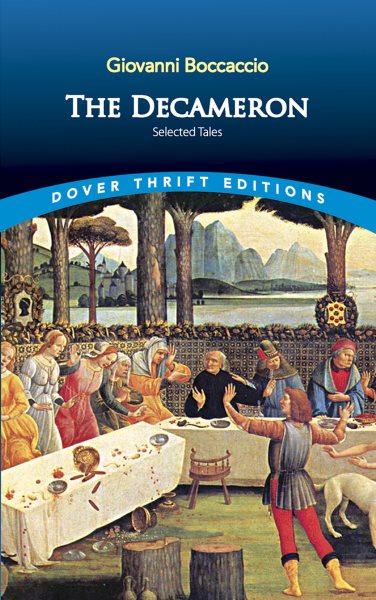 The Decameron: Selected Tales (Dover Thrift Editions) cover