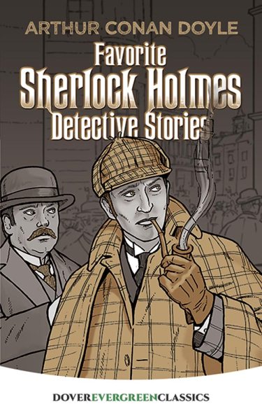 Favorite Sherlock Holmes Detective Stories (Dover Children's Evergreen Classics) cover