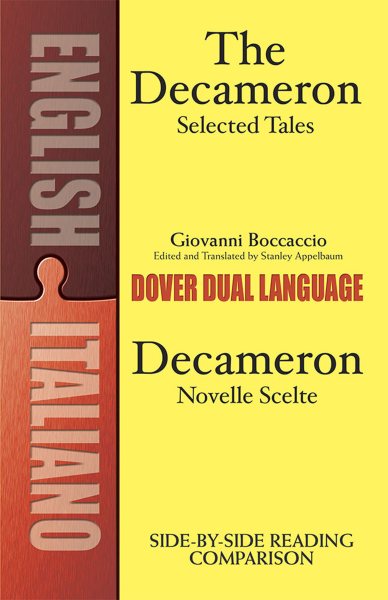 The Decameron Selected Tales/Decameron Novelle Scelte cover
