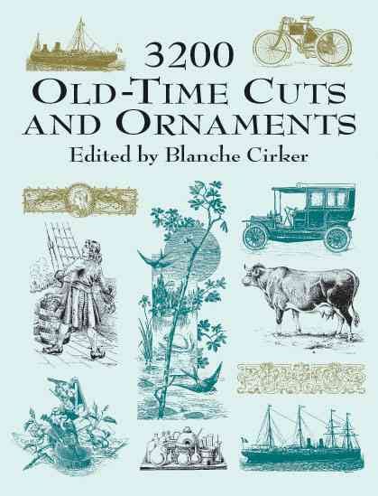 3200 Old-Time Cuts and Ornaments (Dover Pictorial Archive) cover