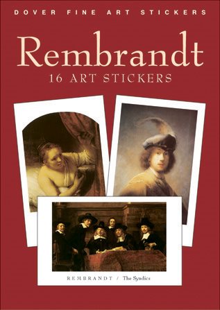 Rembrandt: 16 Art Stickers cover