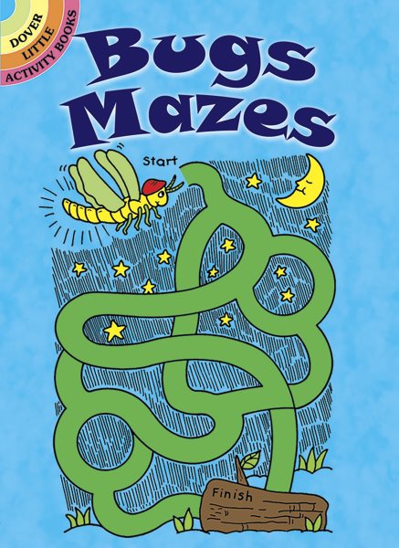 Dover Publications-Bugs Mazes (Dover Little Activity Books) cover