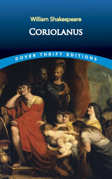 Coriolanus (Dover Thrift Editions) cover