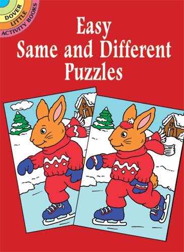 Easy Same and Different Puzzles (Dover Little Activity Books) cover