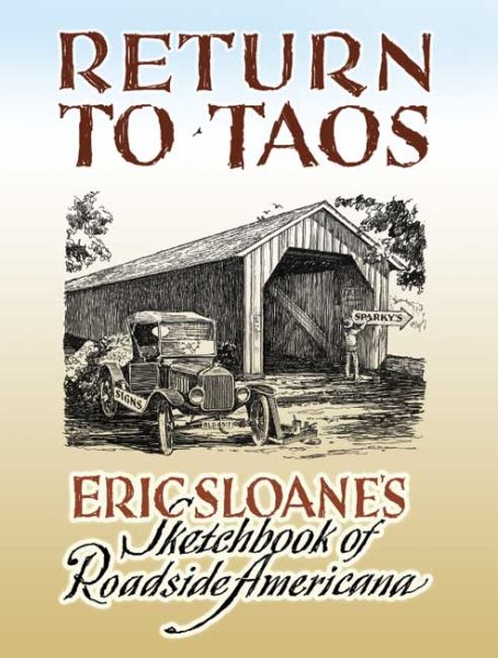 Return to Taos: Eric Sloane's Sketchbook of Roadside Americana cover