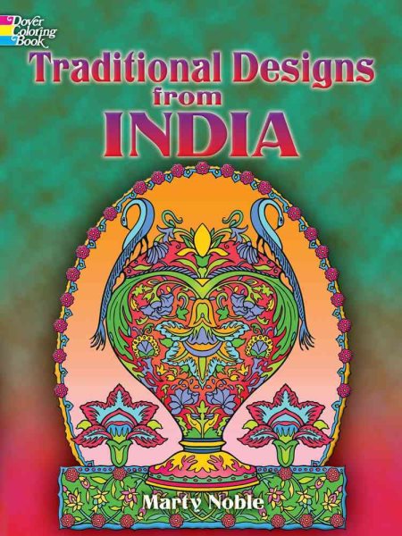 Traditional Designs from India (Dover Design Coloring Books) cover