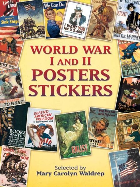 World War I and II Posters Stickers (Dover Stickers) cover