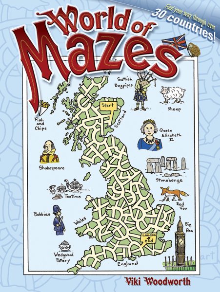 World of Mazes (Dover Children's Activity Books)