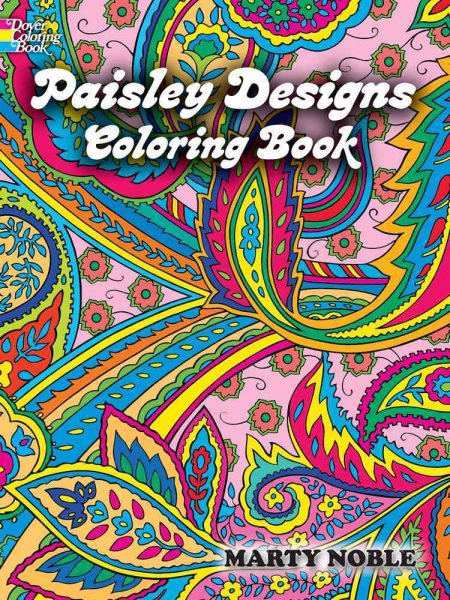 Paisley Designs Coloring Book (Dover Design Coloring Books) cover