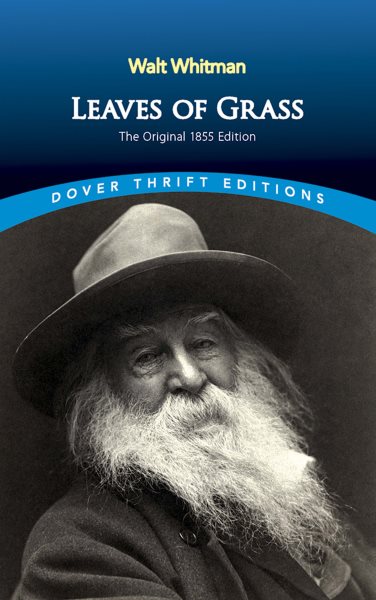 Leaves of Grass: The Original 1855 Edition (Dover Thrift Editions) cover