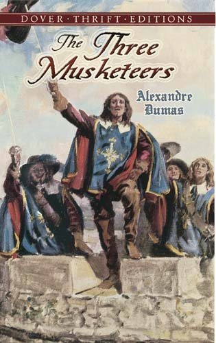 The Three Musketeers (Dover Thrift Editions) cover