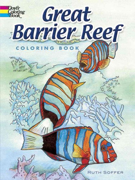 Great Barrier Reef Coloring Book (Dover Nature Coloring Book) cover