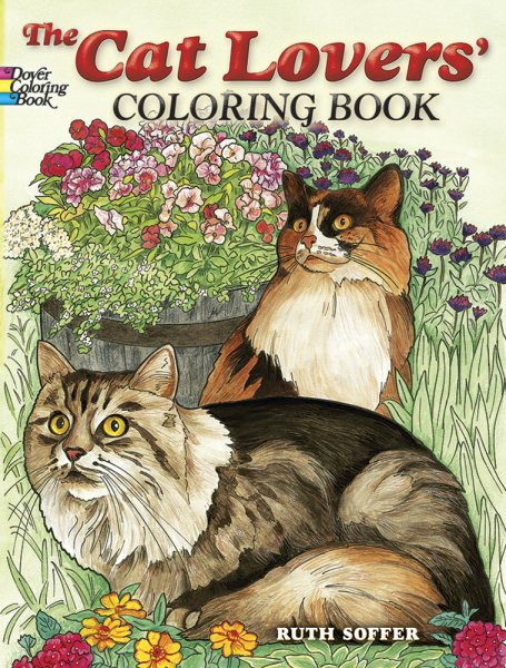 The Cat Lovers Coloring Book (Dover Nature Coloring Book) cover