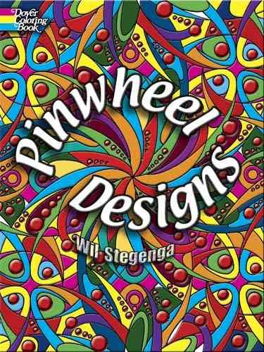 Pinwheel Designs Coloring Book (Dover Design Coloring Books) cover