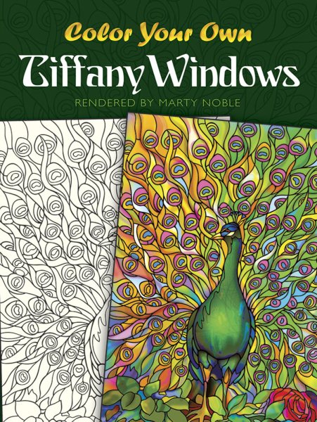 Color Your Own Tiffany Windows cover
