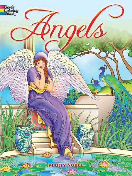 Angels Coloring Book (Dover Coloring Books) cover