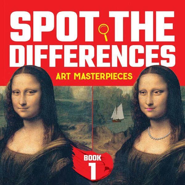 Spot the Differences Book 1: Art Masterpiece Mysteries (Dover Children's Activity Books) cover