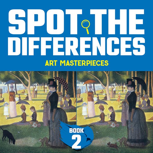 Spot the Differences Book 2: Art Masterpiece Mysteries (Dover Children's Activity Books) cover