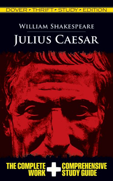 Julius Caesar (Dover Thrift Study Edition) cover