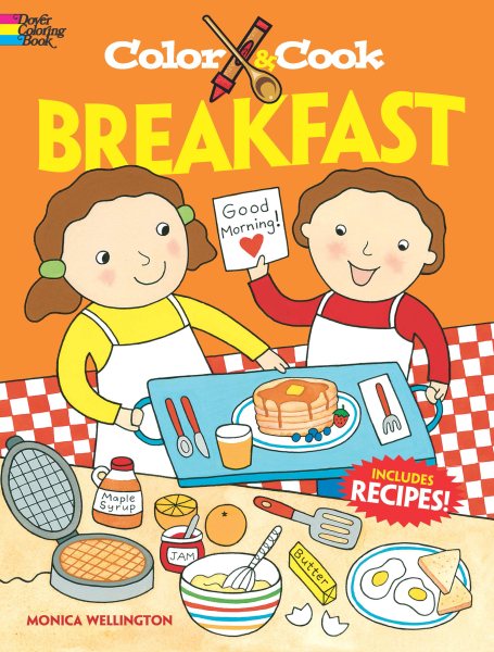 Color & Cook BREAKFAST (Dover Coloring Books) cover