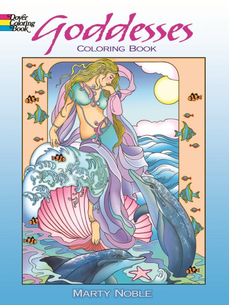 Goddesses Coloring Book (Dover Coloring Books) cover