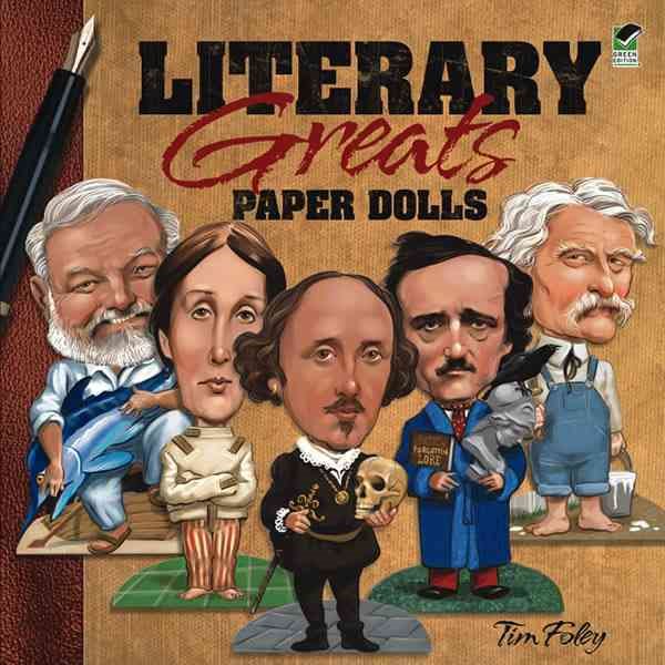 Literary Greats Paper Dolls (Dover Paper Dolls) cover