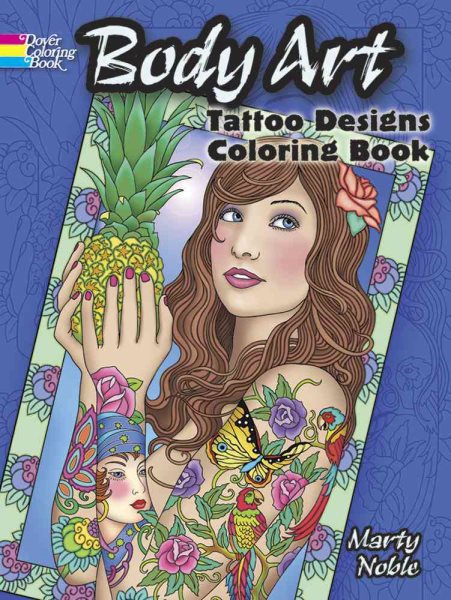 Body Art: Tattoo Designs Coloring Book (Dover Design Coloring Books) cover