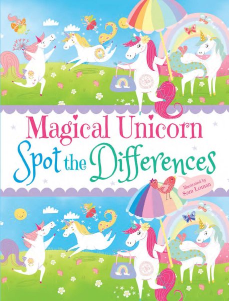 Magical Unicorn Spot the Differences cover