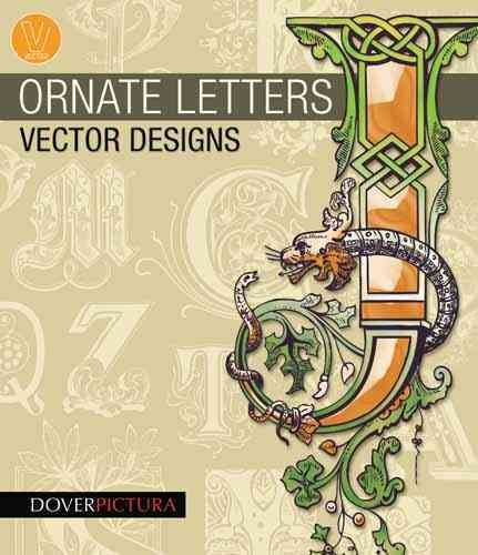 Ornate Letters Vector Designs cover
