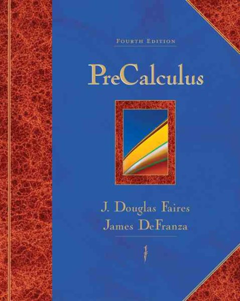 Precalculus (Available 2010 Titles Enhanced Web Assign) cover